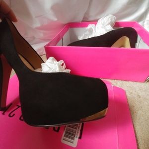 Black Suede Heels